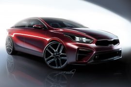 2018 Kia Cerato previewed in sketches ahead of Detroit reveal