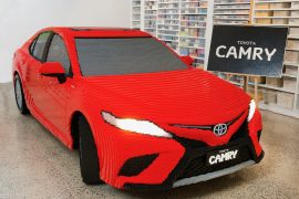 2018 Toyota Camry made of LEGO debuts at Melbourne exhibition