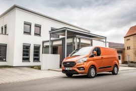 2018.5 Ford Transit Custom announced with infotainment, safety boost